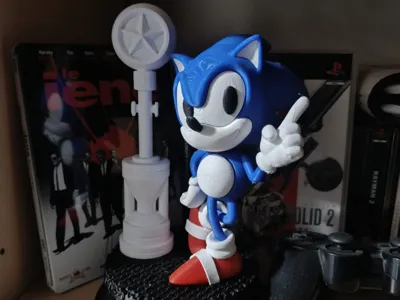 Sonic Statue