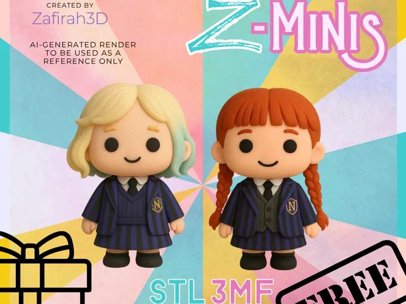 Enid and Agnes for Free Z-Minis 
