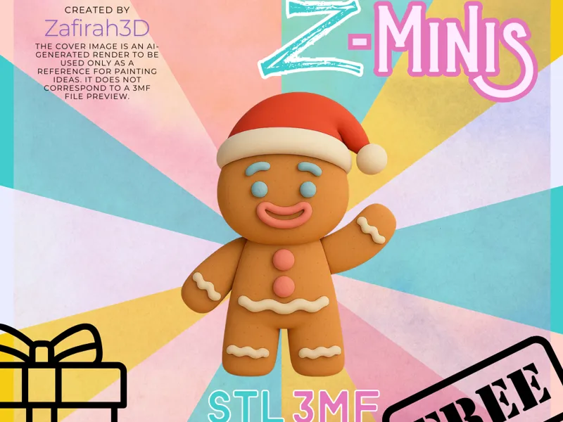 GINGERBREAD COOKIE Z-MINI FOR FREE
