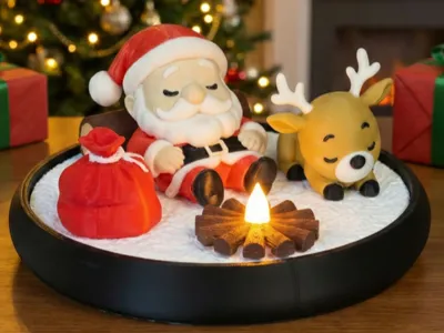 Cristmas Cozy Campfire Set