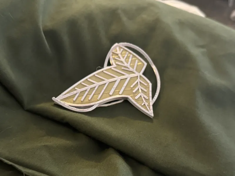 Elven Brooch, Leaf of Lorien MMU