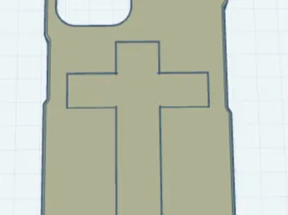 iPhone 14 case cross