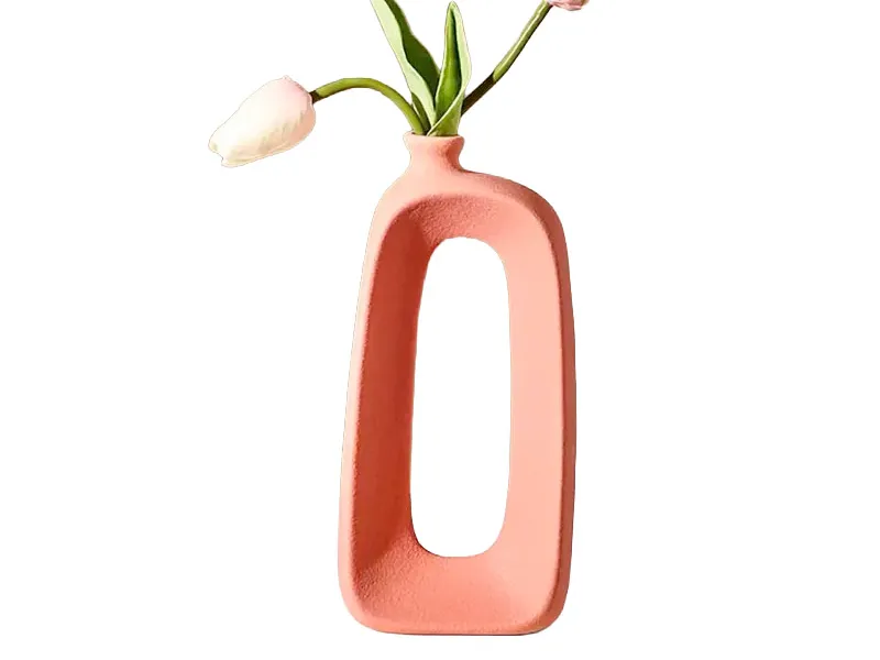 Vaso moderno vazado