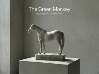 传奇骏马 - “绿猴” (The Green Monkey) 纪念版3D模型