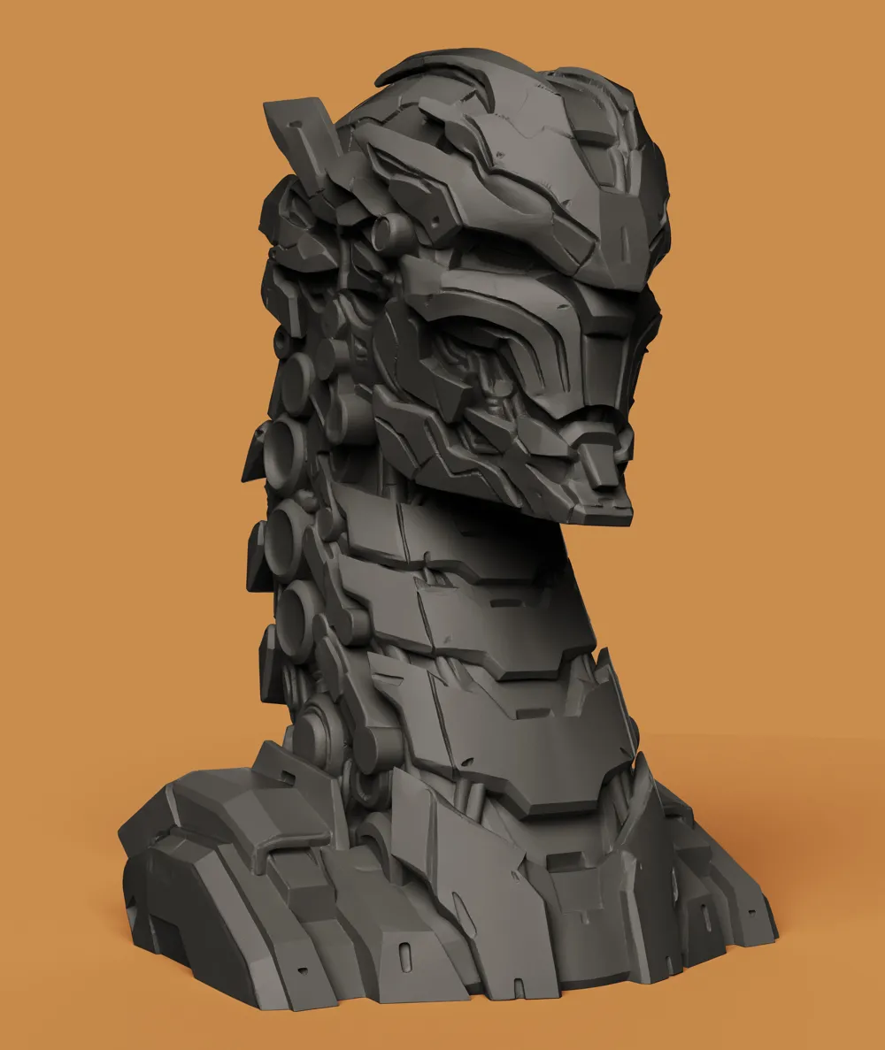 Dragon Headphone Stand | High Detail Gaming Setup - Free 3D Print Model ...