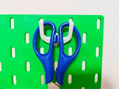 Scissors Hanger - for 5mm pegboard