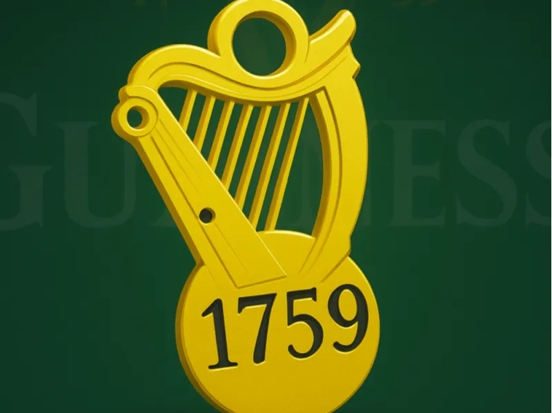 Guinness Golden Cart Coin