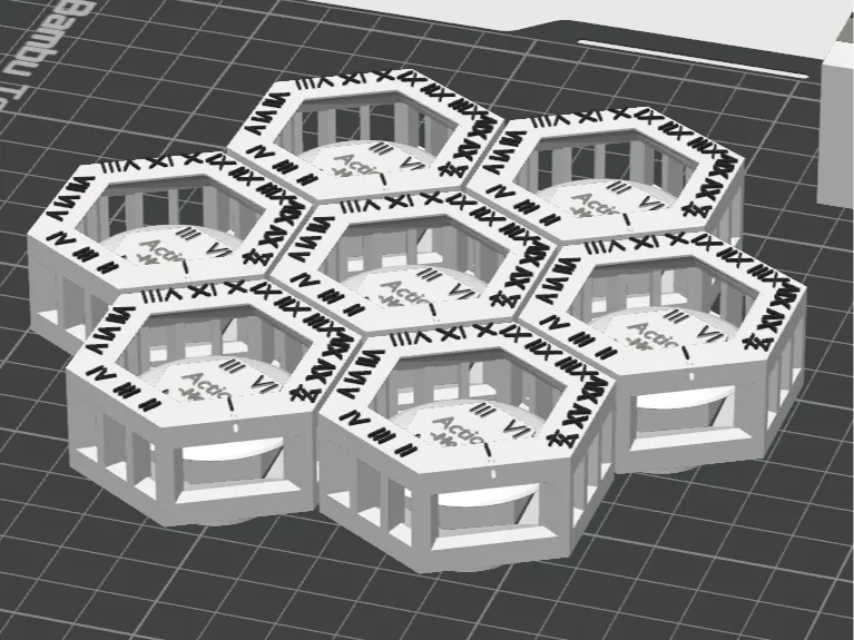 LARP game model - Hexagon x7