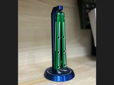 Magnetic Suspended Butterfly Knife Holder