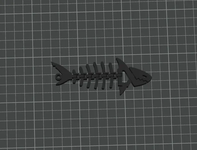 Flexi Shark Keychain