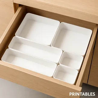 Modular Drawer Organizer – Minimalist Design
