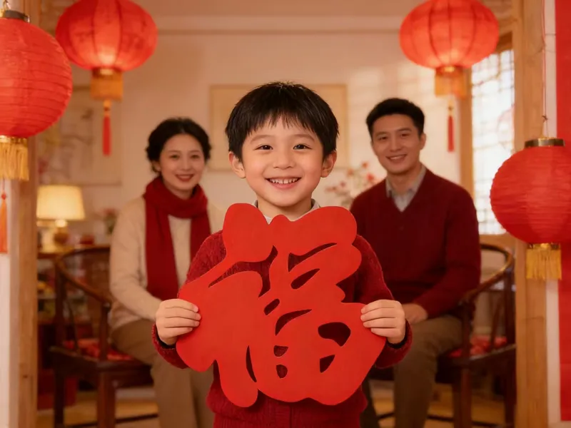 春联福字对联过年年历