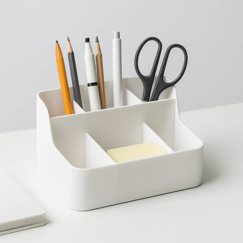 Minimalist Desk Organizer with Compartments