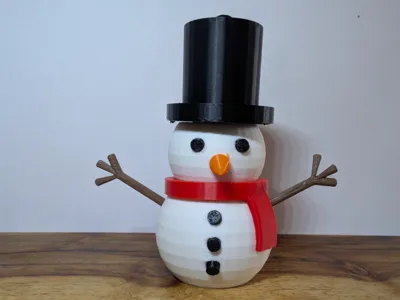 Cute snowman figure/charm NO AMS NEEDED