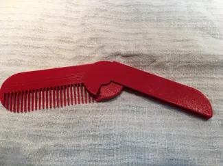 Folding Beard Comb