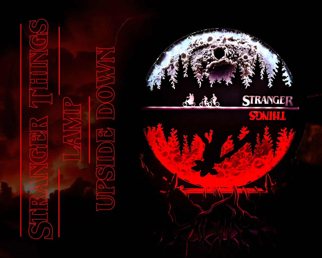 Stranger Things Lamp - Free 3D Print Model - MakerWorld