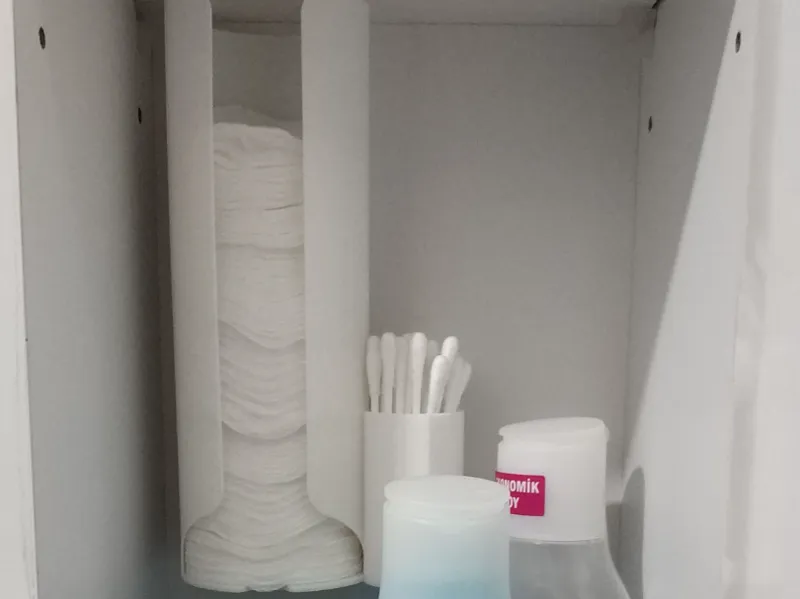 Cotton and ear sticks dispenser