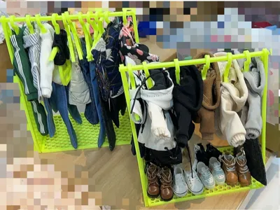 【Personal Share】12-point set doll clothes hanger