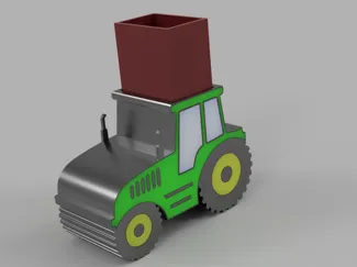 pot stylo tracteur