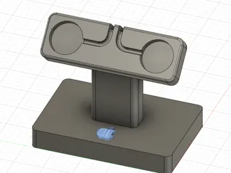 Double iWatch stand