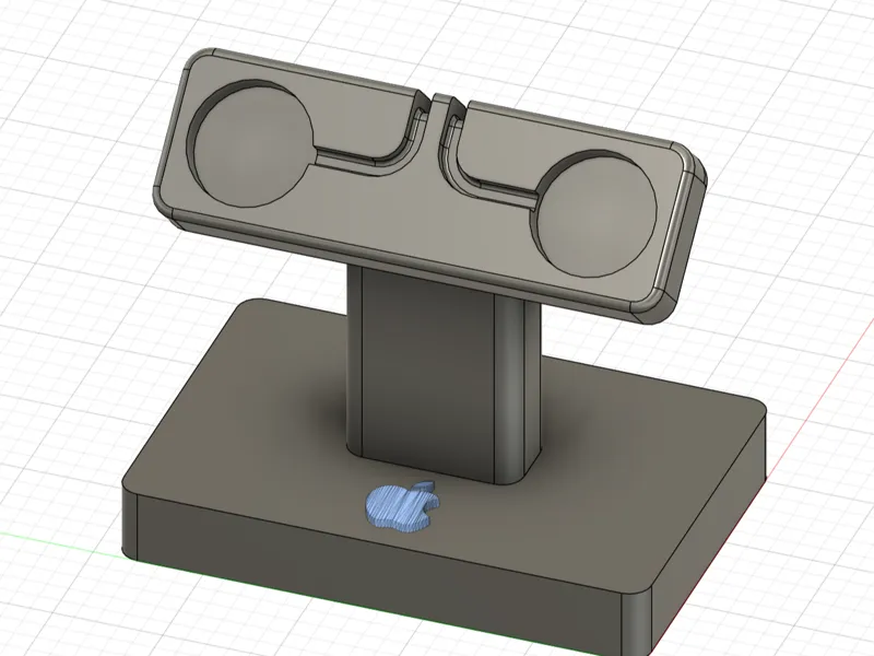 Double iWatch stand