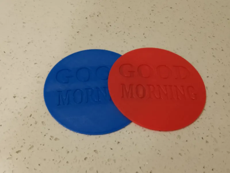 Good Morning Coaster