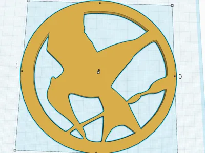Mockingjay pin