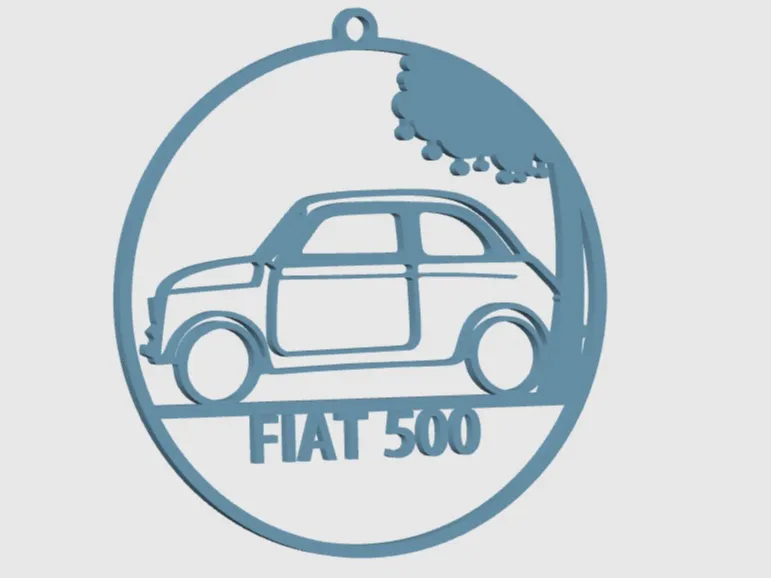 boule de Noël FIAT
