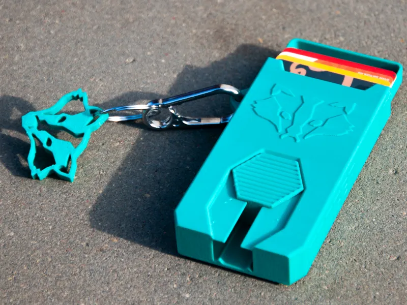 Mechanical Card & Coin Holder