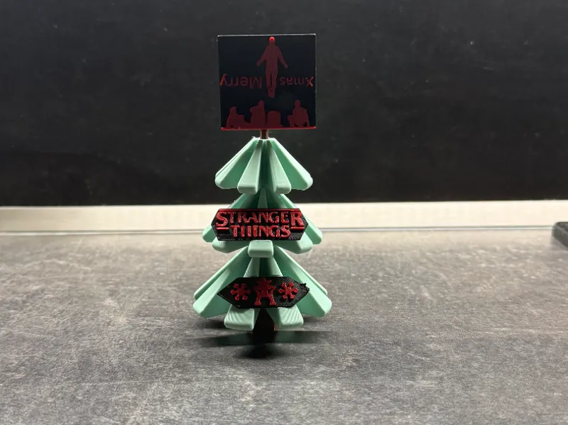 Stranger Things Christmas Tree