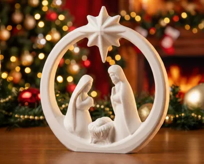 Divine Night – Modern Christmas Sculpture