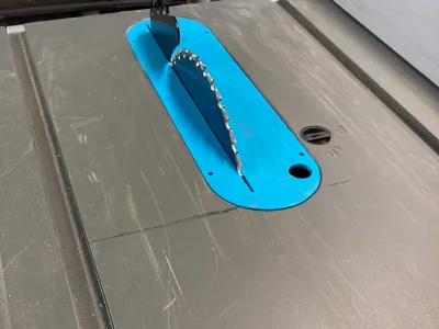 Zero Clearance Insert for Hercules 10" Table Saw