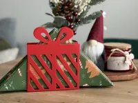 Porte-serviettes cadeau de Noël — photo 1