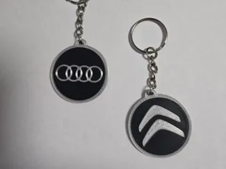 Porta chaves Audi e Citroen