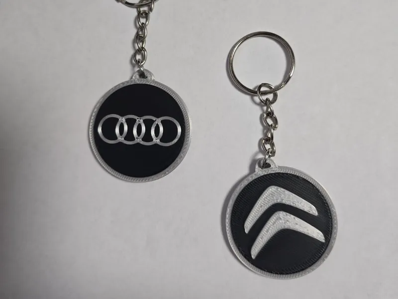 Porta chaves Audi e Citroen
