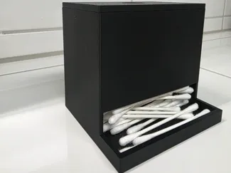 Wattestäbchen Box