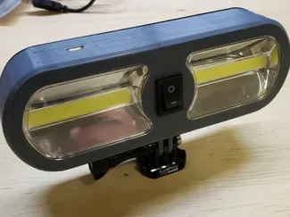 Dual Harbor Freight Work Light (18650 powered)