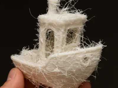 Destroyed 3d Benchy