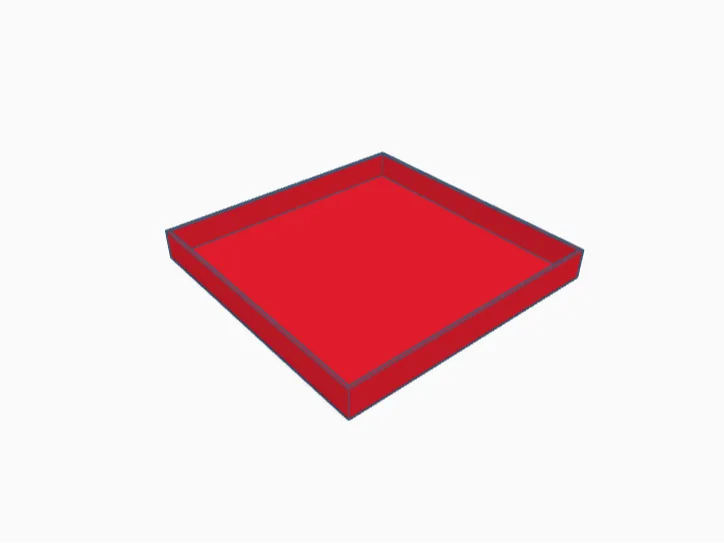 Epoxy storage tray