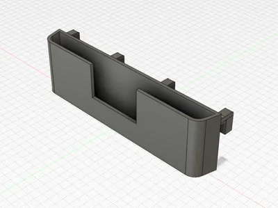 Panasonic Aime K10 lamp - IKEA SKADIS pegboard holder