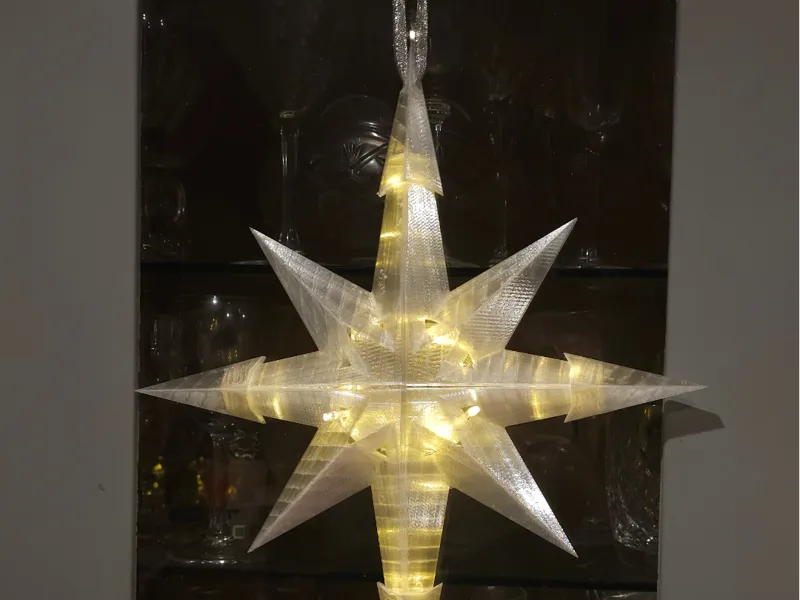 Christmas star decoration