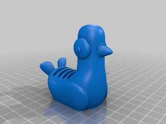 guitar pick holder - pigeon