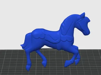 Carousel Wall Horse