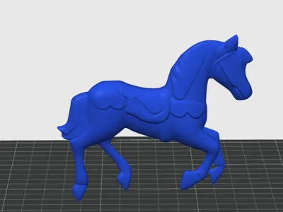 Carousel Wall Horse