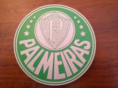Palmeiras FC Logo Coaster or Plaque