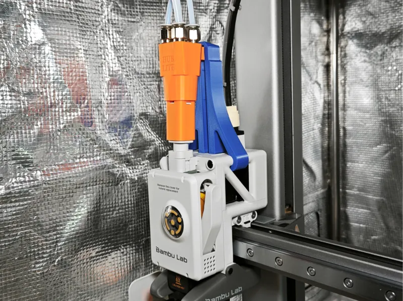 A1/A1Mini适用，PC4-M6 拓竹4通+固定器