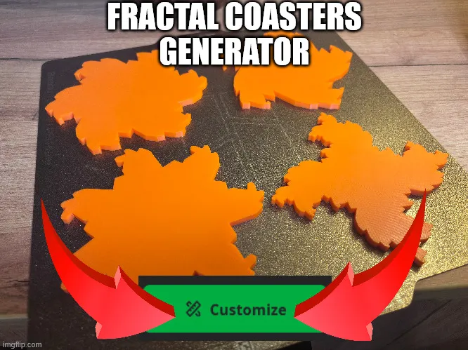 Fractal Coasters Generator