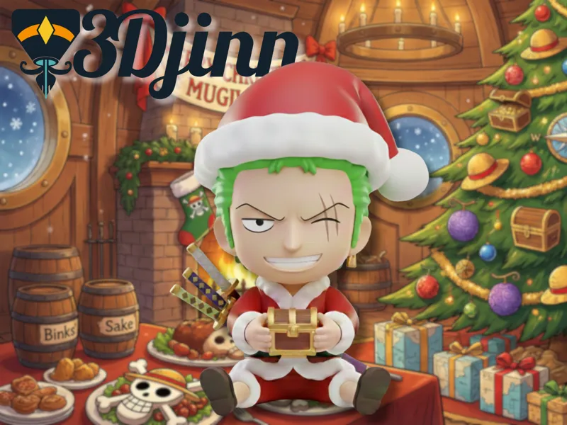 Christmas Chibi Zoro