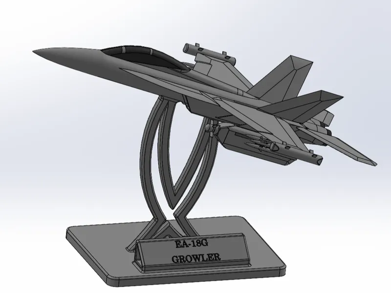 EA-18 Growler Desktop Model