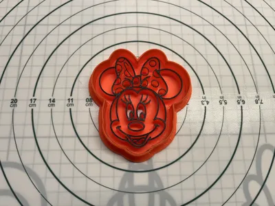 Minnie cookie cutter